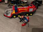 Playmobil Vliegveld Brandweerwagen 5337, Ophalen of Verzenden, Zo goed als nieuw, Complete set