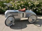 Super leuke retro loopauto in de kleur zilvergrijs, Kinderen en Baby's, Speelgoed | Buiten | Skelters, Ophalen, Zo goed als nieuw