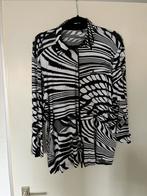 Sommermann blouson in zwartwitte print mt46/48, Sommermann, Ophalen of Verzenden, Zo goed als nieuw, Blouse of Tuniek