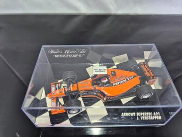 6. Arrows Supertec A21 Jos Verstappen Minichamps 1/43 beschikbaar voor biedingen