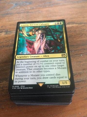 Mtg commander deck jenova final fantasy beschikbaar voor biedingen