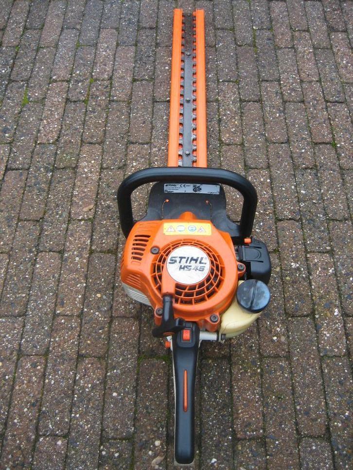 Stihl HS45 Heggenschaar 65CM Heggeschaar Benzine, Tuin en Terras, Heggenscharen, Gebruikt, Benzine, Ophalen