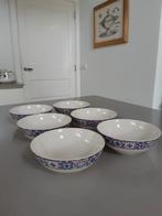 6 Dessertschaaltjes Villeroy en Boch Indigo Caro nieuw, Huis en Inrichting, Keuken | Servies, Nieuw, Ophalen of Verzenden, Kom(men)
