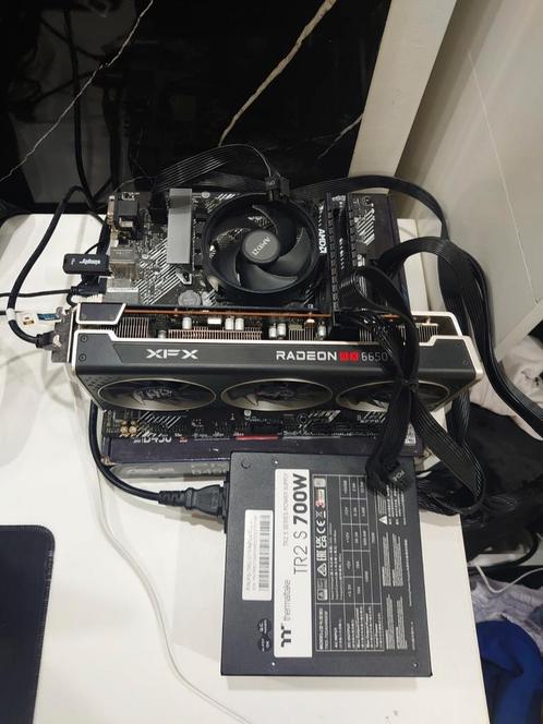 Gaming pc zonder case, Computers en Software, Videokaarten, Zo goed als nieuw, AMD, GDDR5, HDMI, DisplayPort, Ophalen