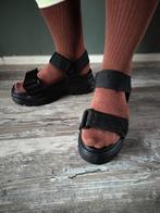 Zwarte H&M sandalen. Maat 37, Ophalen of Verzenden, Zo goed als nieuw, Zwart, Sandalen of Muiltjes