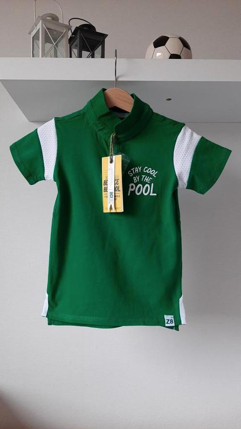 Z8 Sander-Groovy green poloshirt polo maat 92/98 Nieuw!, Kinderen en Baby's, Kinderkleding | Maat 92, Nieuw, Jongen, Shirt of Longsleeve