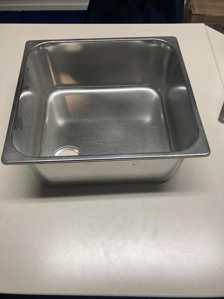 Gepolijste RVS Spoelbak –ideaal voor camper, caravan of boot, Caravans en Kamperen, Camper-accessoires, Nieuw, Ophalen