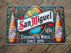 San Miguel bier reclamebord, Verzamelen, Ophalen of Verzenden, Nieuw, Reclamebord, Plaat of Schild, Overige merken