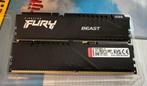 Kingston Technology FURY Beast 64GB 6000MT/s DDR5 CL36, Computers en Software, RAM geheugen, Ophalen of Verzenden, Zo goed als nieuw