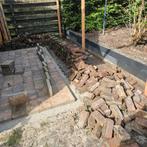 GRATIS AFHALEN: waaltjes (ca. 9 m2), Tuin en Terras, Tegels en Klinkers, Ophalen, Gebruikt, Beton, Klinkers