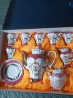 Oude puntgave Koffieset waardevol voor de echte verzamelaar., Antiek en Kunst, Antiek | Servies compleet, Ophalen of Verzenden