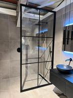 Glazen wand 260cm hoog, Ophalen, 100 tot 150 cm, 200 cm of meer, Zwart