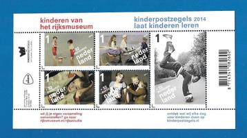 Kinderpostzegels 2014 - Kinderen van het Rijksmuseum  beschikbaar voor biedingen