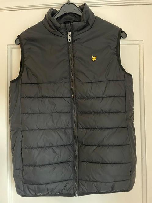 Mooie zwarte bodywarmer Lyle & Scot mt 170, Kinderen en Baby's, Kinderkleding | Maat 170, Zo goed als nieuw, Jongen, Jas, Ophalen of Verzenden