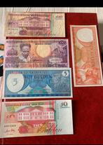 Bankbiljetten Suriname, Postzegels en Munten, Verzenden, Overige landen, Setje
