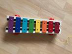 Fisher Price xylofoon op wieltjes/trekspeelgoed vintage, Ophalen of Verzenden, Gebruikt, Duw- of Trekspeelgoed
