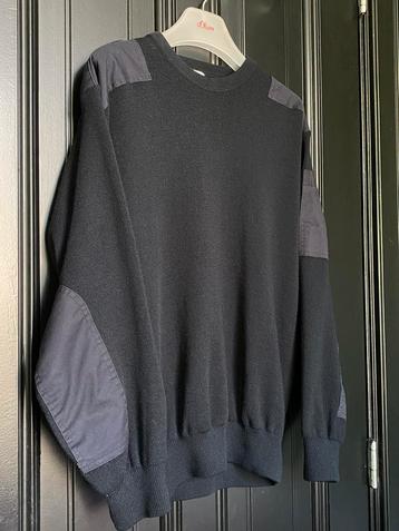 Leeghwater 50% wol trui universiteit college commando blauw beschikbaar voor biedingen