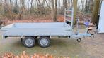 dubbel assige geremde plateauaanhanger van Anssems 300x150, Auto diversen, Aanhangers en Bagagewagens, Ophalen of Verzenden, Zo goed als nieuw