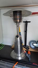 Terrasverwarmer op gas + gasfles, Tuin en Terras, Terrasverwarmers, Ophalen, Gebruikt, Gas, Vloer