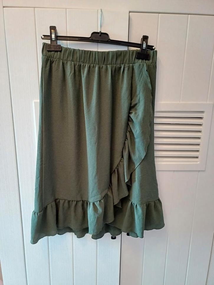 Rok van City life, maat L, Kleding | Dames, Rokken, Gedragen, Maat 42/44 (L), Groen, Ophalen of Verzenden