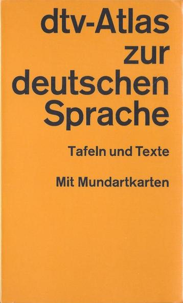 DTV-Atlas zur deutschen Sprache- Tafeln &Texte :Werner König