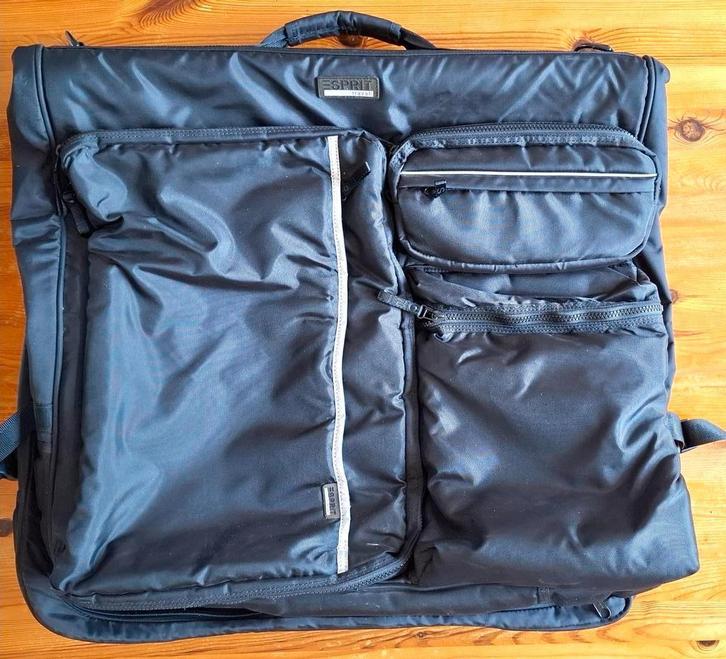 kledinghoes/Pakkentas/ESPRIT, Sieraden, Tassen en Uiterlijk, Tassen | Reistassen en Weekendtassen, Nieuw, Zwart, 80 cm of meer