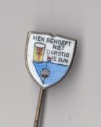 ZHB Zuid Hollandsche Bierbrouwerij speldje, Verzamelen, Gebruikt, Niet vindbaar, Niet vindbaar, Speldje of Pin