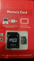 Micro SD 1TB Nieuw + Adapter, Audio, Tv en Foto, Fotografie | Geheugenkaarten, 1 TB of meer, Nieuw, Ophalen of Verzenden, Smartphone