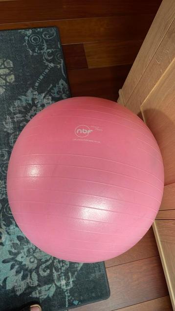 NBF bevallingsbsl/fitness bal goede staat incl pomp beschikbaar voor biedingen