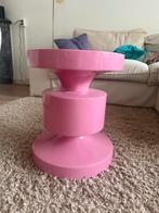 Kwantum Salontafel - Roze - Ø33cm, Huis en Inrichting, Tafels | Bijzettafels, Ophalen, Minder dan 45 cm, Minder dan 55 cm, Gebruikt