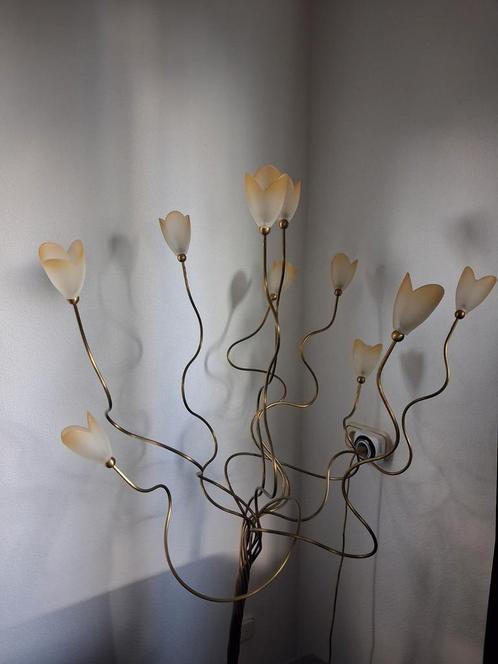 Vloerlamp met 10 lampjes, Huis en Inrichting, Lampen | Vloerlampen, Gebruikt, 150 tot 200 cm, Ophalen