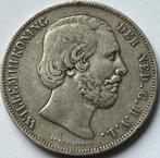 Zilveren rijksdaalder 1862, Postzegels en Munten, Munten | Nederland, Zilver, 2½ gulden, Ophalen of Verzenden, Koning Willem III