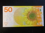 50 gulden biljet 1982 zonnebloem  fraai, Postzegels en Munten, Los biljet, Ophalen of Verzenden, 50 gulden