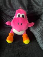 Roze Yoshi knuffel: 28 cm groot, Ophalen of Verzenden, Zo goed als nieuw, Overige typen