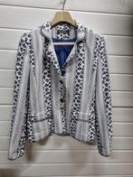 jasje dames blauw witte prent 3 three maat 42, Kleding | Dames, Overige Dameskleding, Ophalen of Verzenden, 'T Olde Gre-j, Info@toldegrej.nl