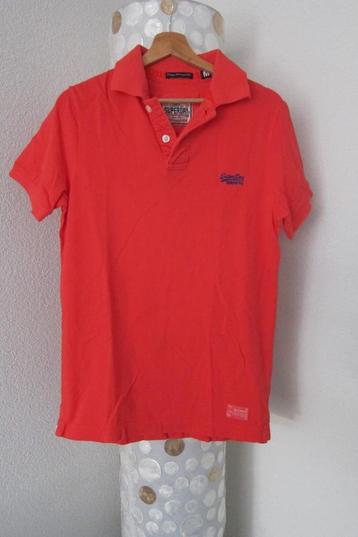 Super dry roze heren polo maat m superdry beschikbaar voor biedingen