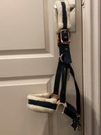 Donkerblauw halster full, Dieren en Toebehoren, Paarden en Pony's | Hoofdstellen en Tuigage, Ophalen of Verzenden, Gebruikt, Overige soorten