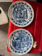 2 Delfts blauwe wandborden - Oude Ambachten Royal Goedewaage, Ophalen of Verzenden