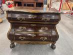 Neo Barok Ladekast | 3 laads commode, Ophalen, Gebruikt, Eikenhout, 50 tot 100 cm