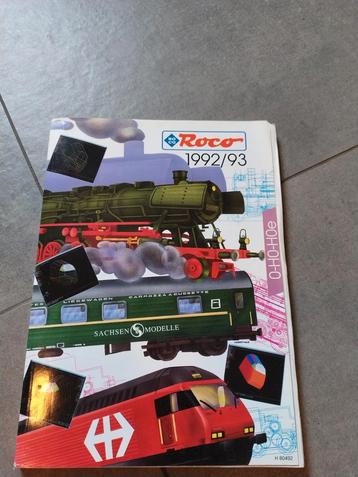 Roco Modeltreinen Boek/Catalogus beschikbaar voor biedingen