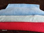 Grote uni badlakens strandlakens, blauw en rood 170x86 cm, Ophalen of Verzenden, Zo goed als nieuw, Overige kleuren, Handdoek