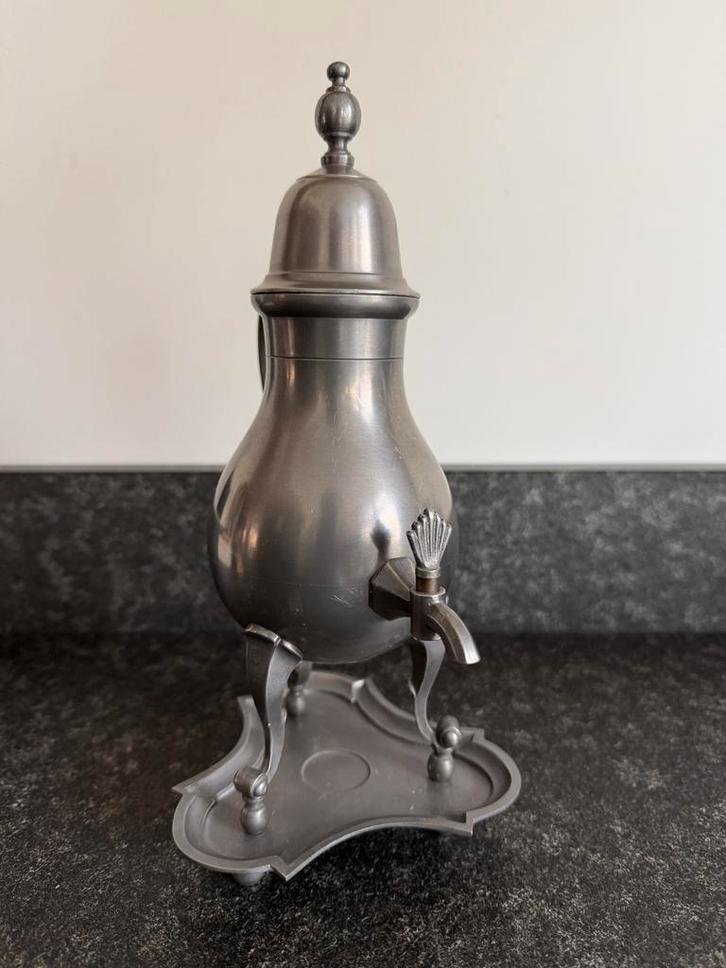 Antieke Tinnen Kraantjeskan, Antiek en Kunst, Antiek | Tin, Verzenden