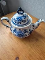 Delftsblauwe theepot nieuw nooit gebruikt!, Ophalen of Verzenden