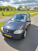 Fiat Punto 1.2 3DR 2005 Zwart, Auto's, Origineel Nederlands, Te koop, 5 stoelen, 60 pk