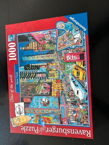 Ravensburger puzzel New York 1000 stukjes beschikbaar voor biedingen