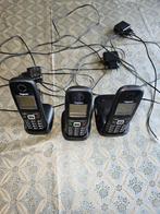 Gigaset AS495 draadloze thuis telefoonset 3 toestellen, Telecommunicatie, Vaste telefoons | Handsets en Draadloos, Ophalen of Verzenden