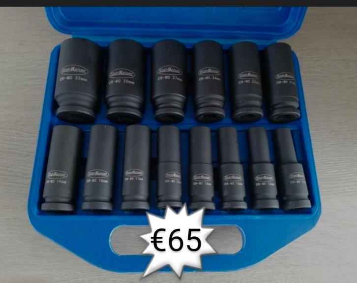 set kracht doppenset, Auto diversen, Autogereedschap, Nieuw, Ophalen of Verzenden