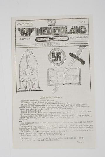 December 1941 - Vrij Nederland kerstnummer | Heruitgave 1994 beschikbaar voor biedingen