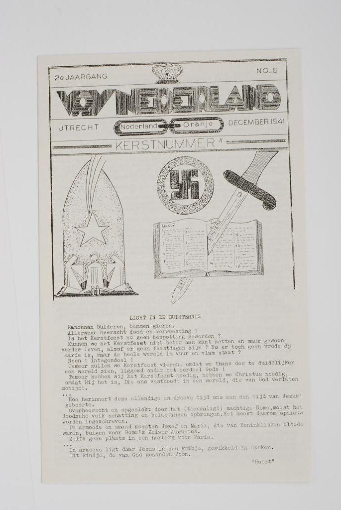 December 1941 - Vrij Nederland kerstnummer | Heruitgave 1994, Verzamelen, Militaria | Tweede Wereldoorlog, Boek of Tijdschrift