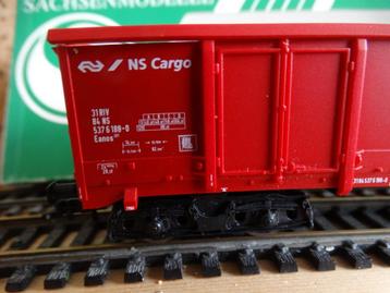 HO Sachsenmodelle 16065. Hogeboordwagen'' EAONOS''. NS Cargo beschikbaar voor biedingen